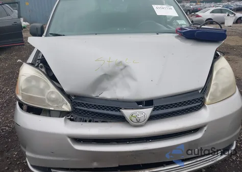 2005 Toyota Sienna Le из США, поврежденный, VIN 5TDZA23C35S352127